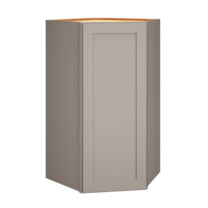 Diagonal Wall Cabinet in Omni Mineral