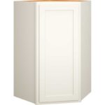 Mantra Cabinets SKU Number DW422424R - 42" Diagonal Wall Cabinet in Classic Snow