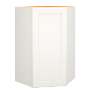 Mantra Cabinets SKU Number DW422424R - 42" Diagonal Wall Cabinet in Spectra Snow