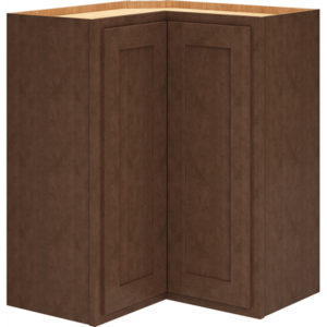 Mantra Cabinets SKU Number ER30R - 30" Easy Reach Wall Corner Cabinet in Classic Bark