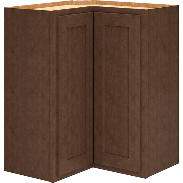 Mantra Cabinets SKU Number ER30R - 30" Easy Reach Wall Corner Cabinet in Classic Bark