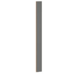 3″ x 36" Cabinet Filler in Graphite