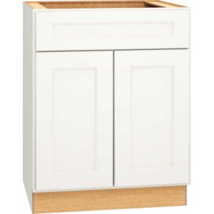 Sink Base Cabinet in Spectra Snow