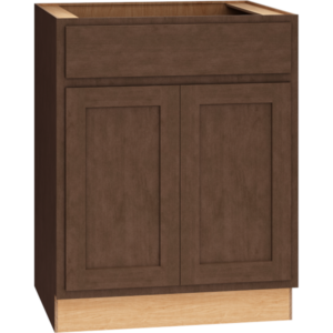 Mantra Cabinets SKU Number SB27 - 27" Sink Base Cabinet in Classic Bark