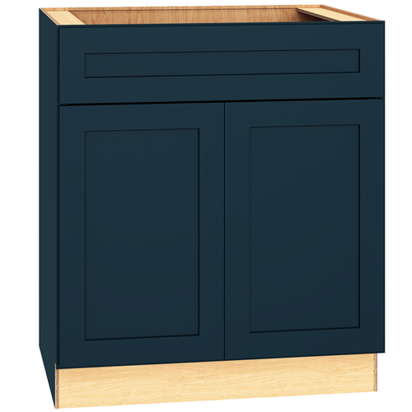 30" Sink Base Cabinet in Omni Admiral - MANTRA Cabinets