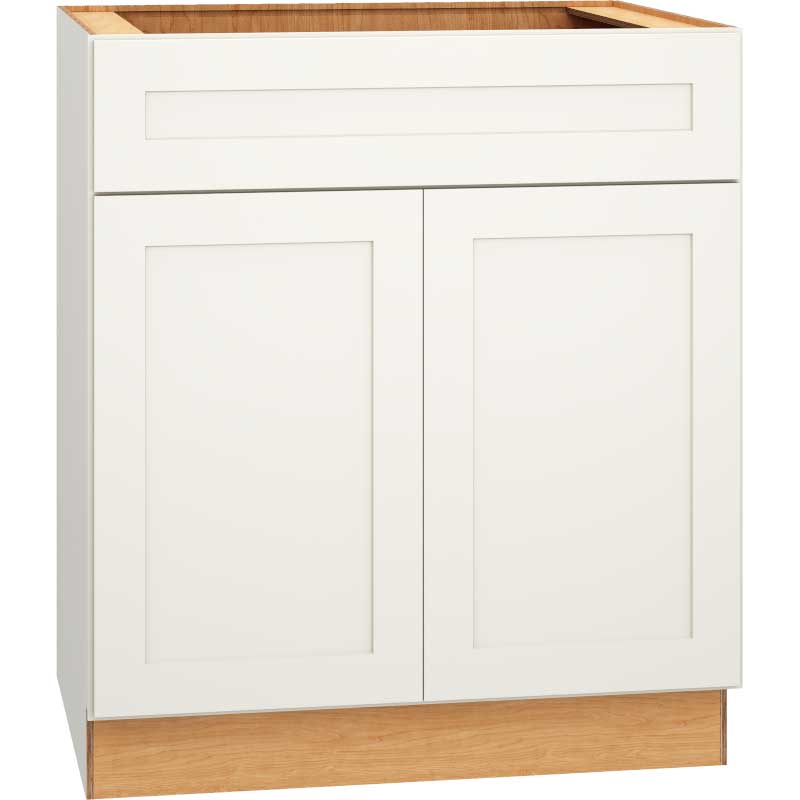 Sink Base Cabinet in Omni Snow