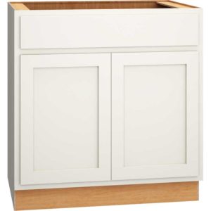 Sink Base Cabinet in Classic Snow