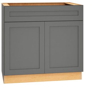 Sink Base Cabinet in Omni Graphite