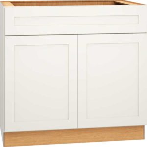 Sink Base Cabinet in Omni Snow