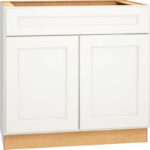 Sink Base Cabinet in Spectra Snow