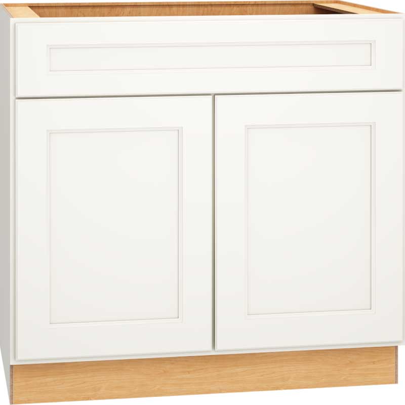Sink Base Cabinet in Spectra Snow