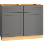 Mantra Cabinets SKU Number SB42 - 42" Sink Base Cabinet in Omni Graphite
