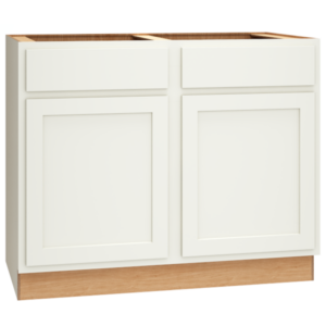 Mantra Cabinets SKU Number SB42 - 42" Sink Base Cabinet in Classic Snow