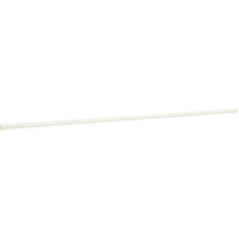 Large Solid Wood Crown Moulding Snow Finish