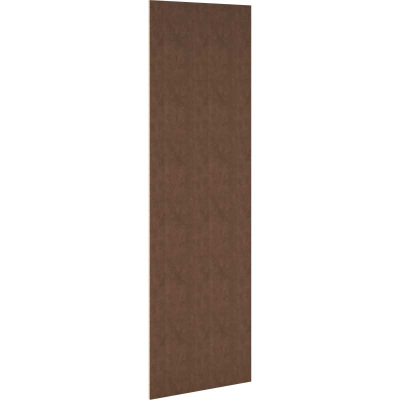Tall Cabinet End Panel in Bark