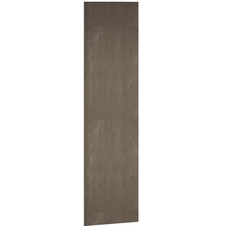 Tall Cabinet Panel in Beachwood with Filler Attached