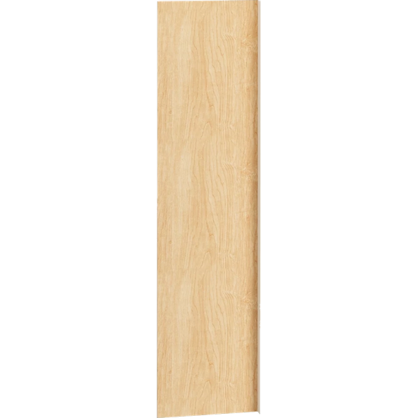 24″ x 96″ x 3″ Tall Cabinet Panel with Filler Attached