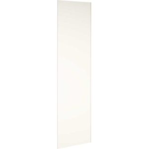 Tall Cabinet Panel in Snow with Filler Attached