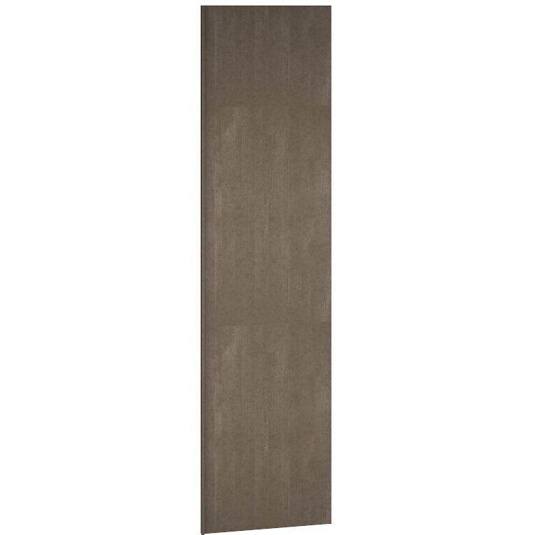 Tall Cabinet Panel in Beachwood with Filler Attached