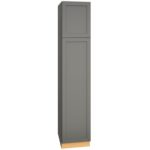 Utility Cabinet with Single Door in Omni Graphite