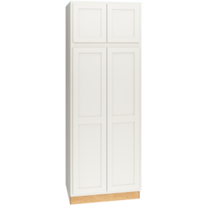 Mantra Cabinets SKU Number U308424 - 84" x 30" Utility Cabinet with Double Doors in Classic Snow
