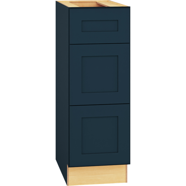 Vanity Base Cabinet with 3 Drawers in Omni Admiral