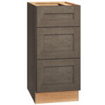 Vanity Base Cabinet with 3 Drawers in Omni Beachwood