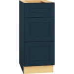 Vanity Base Cabinet with 3 Drawers in Omni Admiral