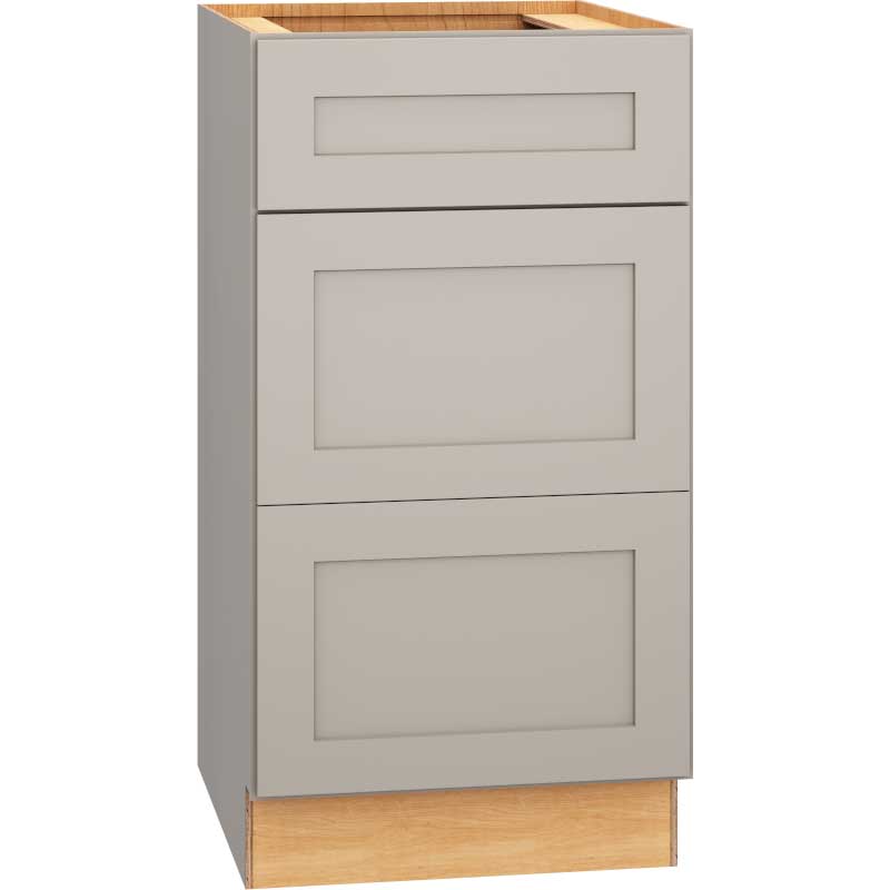 Vanity Base Cabinet with 3 Drawers in Omni Mineral