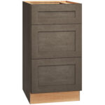 Vanity Base Cabinet with 3 Drawers in Omni Beachwood