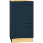 Vanity Base Cabinet with 3 Drawers in Omni Admiral