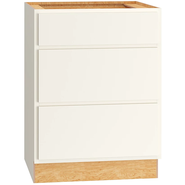 24″ x 34 1/2″ Vanity Base Cabinet with 3 Drawers in Classic