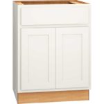 Vanity Sink Base Cabinet in Classic Snow