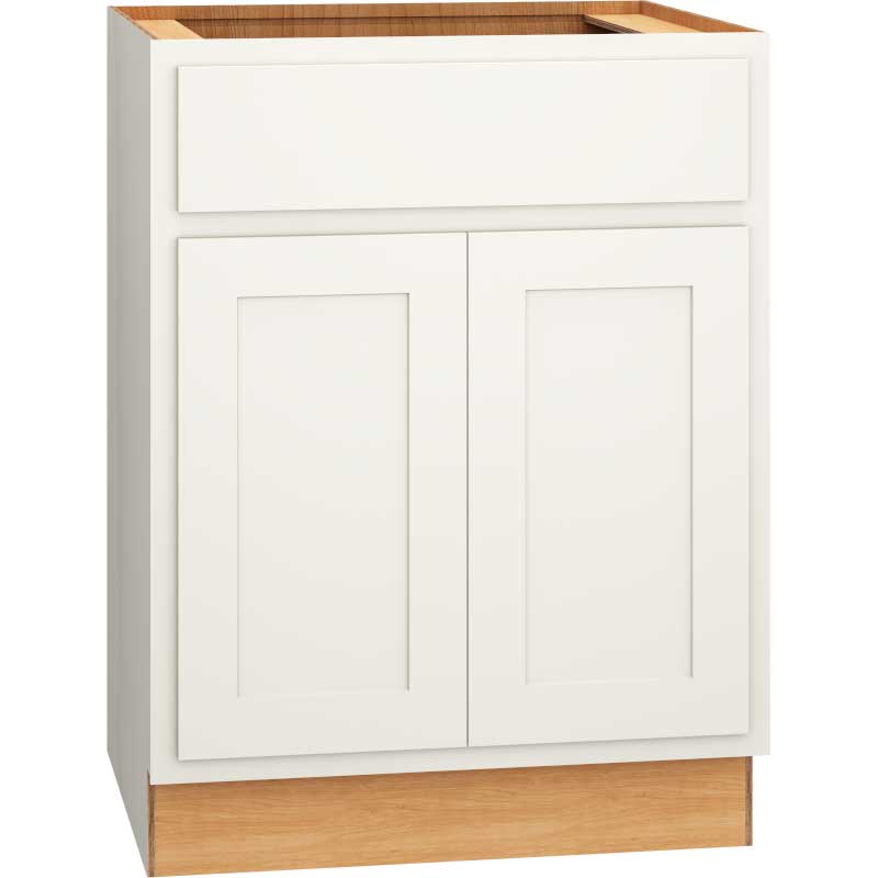 Vanity Sink Base Cabinet in Classic Snow