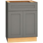 Vanity Sink Base Cabinet in Omni Graphite