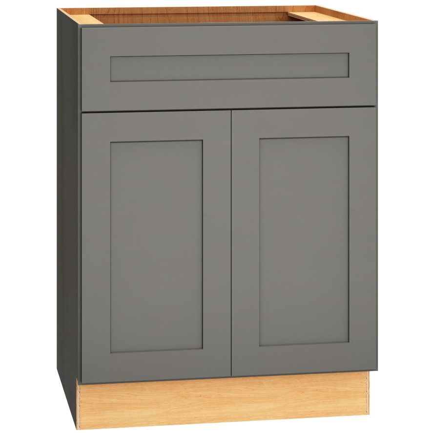 Vanity Sink Base Cabinet in Omni Graphite