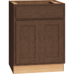 Mantra Cabinet Products SKU Number VSB2432.521 - Vanity Base Cabinet - 24" x 32 1/2" Vanity Sink Base Cabinet in Classic Bark