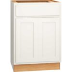 Vanity Sink Base Cabinet in Classic Snow