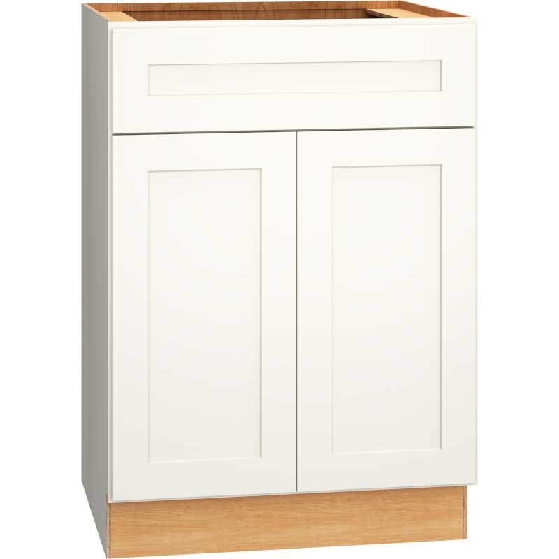 Vanity Sink Base Cabinet in Omni Snow
