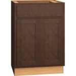 Vanity Sink Base Cabinet in Classic Bark