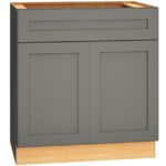 Vanity Sink Base Cabinet in Omni Graphite