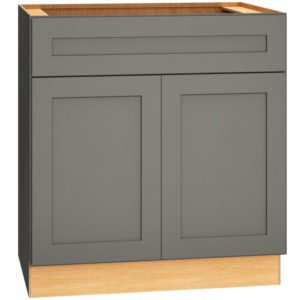 Vanity Sink Base Cabinet in Omni Graphite