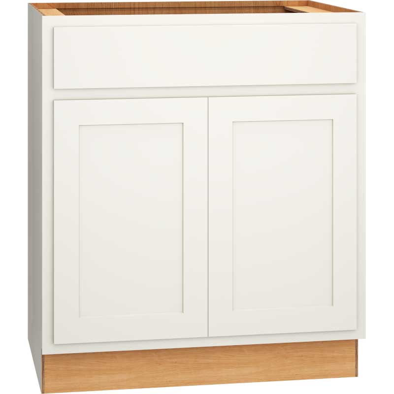 Vanity Sink Base Cabinet in Omni Snow