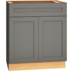 Vanity Sink Base Cabinet in Omni Graphite