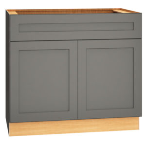 Vanity Sink Base Cabinet in Omni Graphite