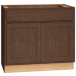 Mantra Cabinet Products SKU Number VSB3632.521 - Vanity Sink Base Cabinets - 36" x 32 1/2" Vanity Sink Base Cabinet in Classic Bark