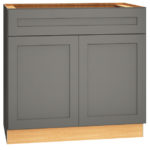 Vanity Sink Base Cabinet in Omni Graphite