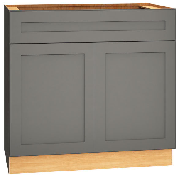 Vanity Sink Base Cabinet in Omni Graphite