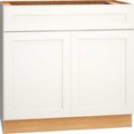Vanity Sink Base Cabinet in Omni Snow
