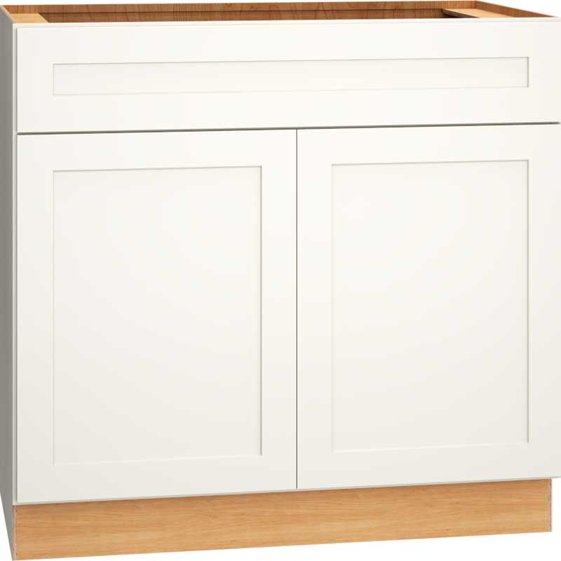 Vanity Sink Base Cabinet in Omni Snow